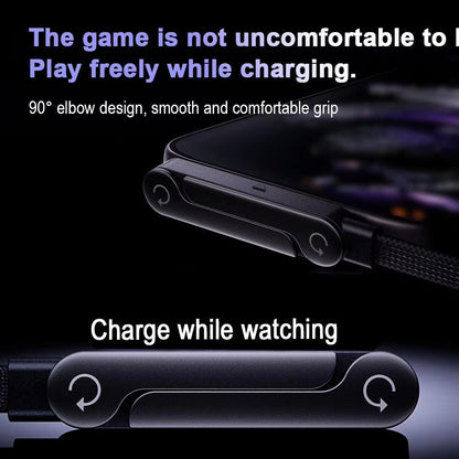 NESLEMY™ Invisible Holder Charger Cable with Stand-240w super fast charging