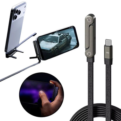 NESLEMY™ Invisible Holder Charger Cable with Stand-240w super fast charging