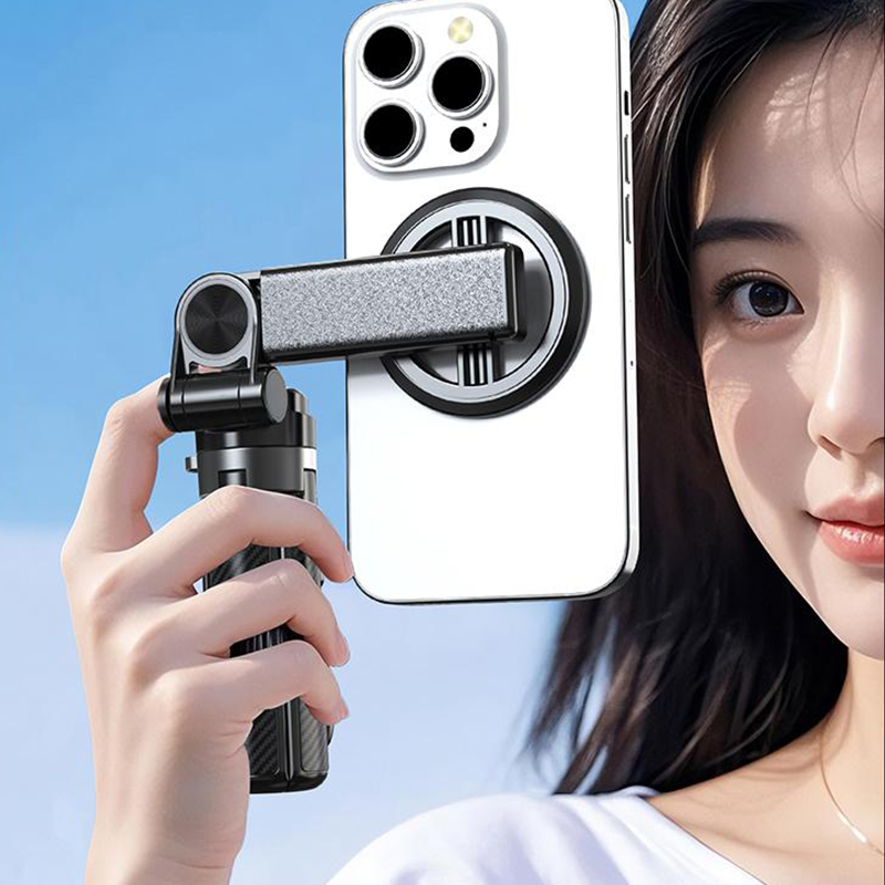 🏆 Hot sale 50% OFF✨4-in-1 Multifunctional magnetic selfie stick with 360° rotation